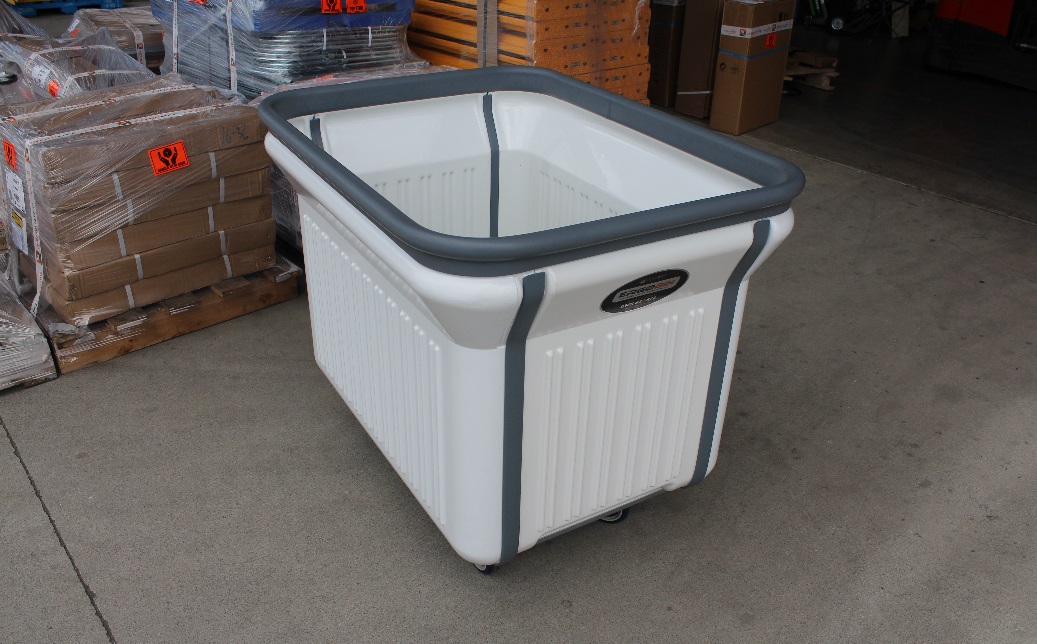 Large Wheeled Bins (White) Bin Trolleys Astrolift